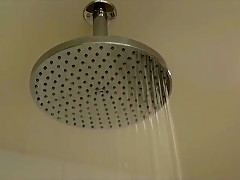 having fun in the shower
