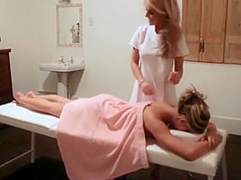 hot brit babe BR massage tease