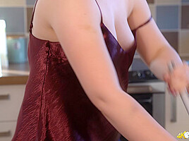 in Wank Then Leave - DownblouseJerk