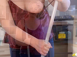 in Wank Then Leave - DownblouseJerk
