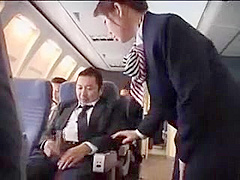 japanese stewardess handjob 1