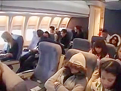 japanese stewardess handjob 1