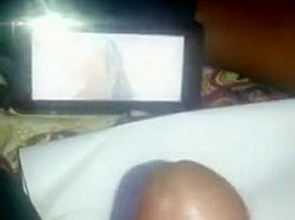 masturbating my cock with actress kajal