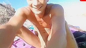 nude beach masturbation