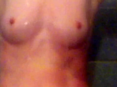 of Wife in Shower on