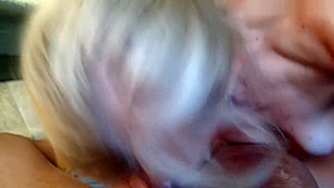 old Step mother makes a great blowjob