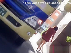 outdoor video of urination with hot Japanese babes