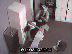 porn with babe in panty enjoying orgasm on hard stick