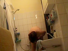 sexy Step mother-in-law in bathroom