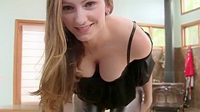 shiny ass tease pov