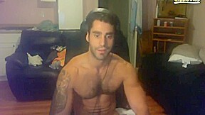 str8 jock jerking off/cumming