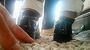 trampling candid unknown crushing 2016 number 47 stomping hand crush shoes