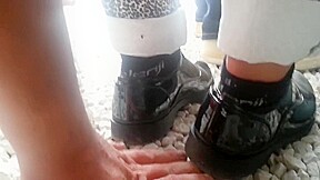 trampling candid unknown crushing 2016 number 47 stomping hand crush shoes