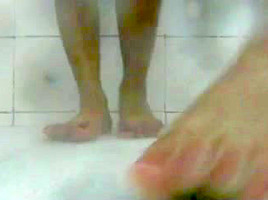 two thai cuties toe wiggle tease