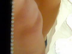 upskirt UF photographer 2(black thong)